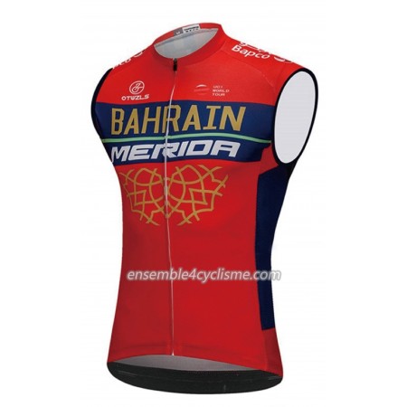 Gilet Cycliste 2018 Bahrain Merida N001